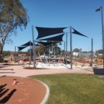 Commercial Shade Sails over a childrens play area